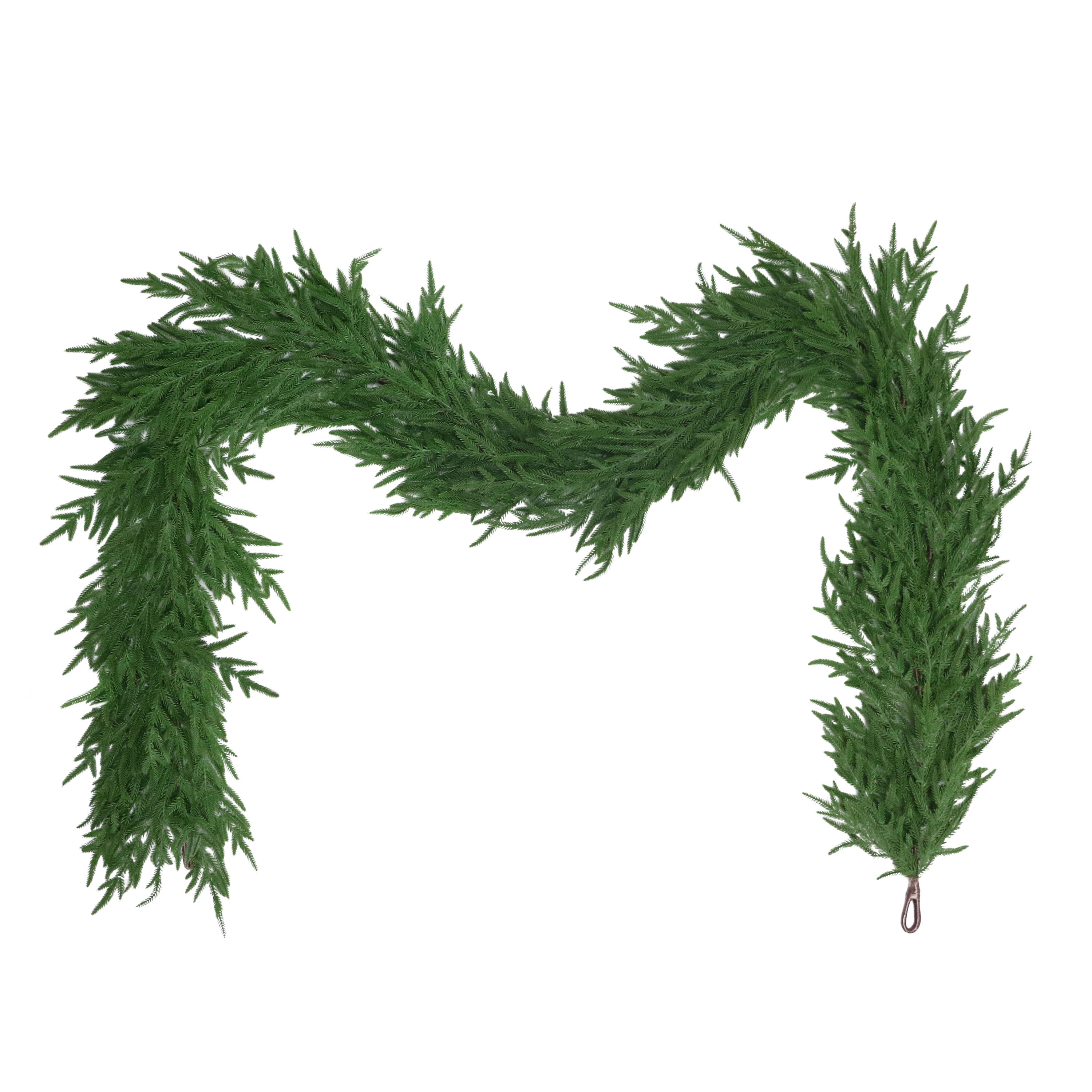 20' x 10" Soft PE Artificial Christmas Garland 4525-G20-10A
